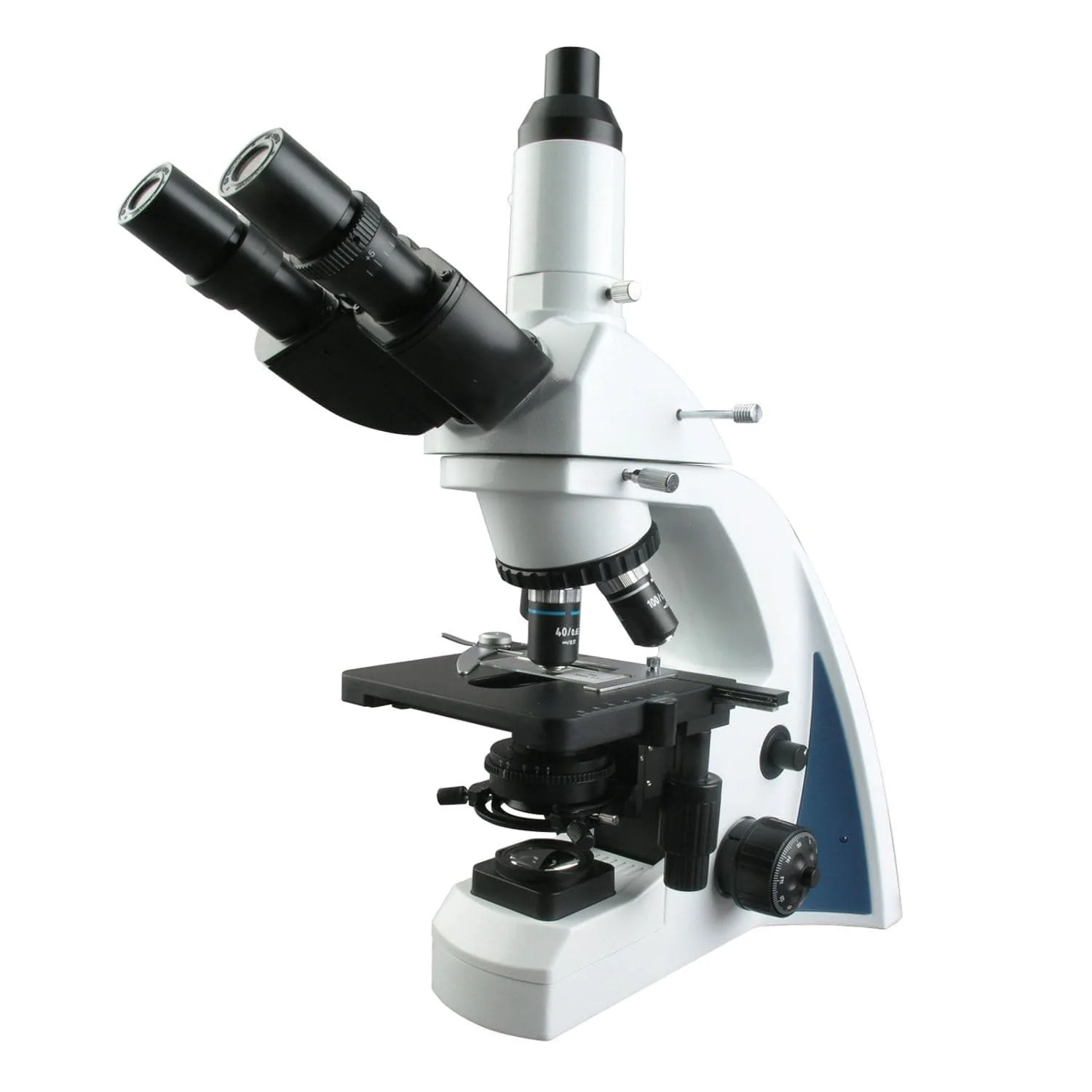 Microscope Compound 40X - AmScope Infinity-Corrected Trinocular Compound Microscope 40X-2000X