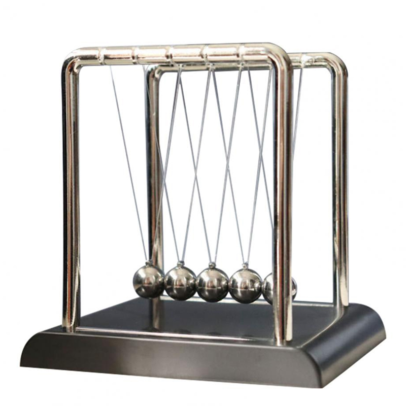 Newton Cradle Large - B08B-Desktop Decoration Ornament Executive Desk Educational