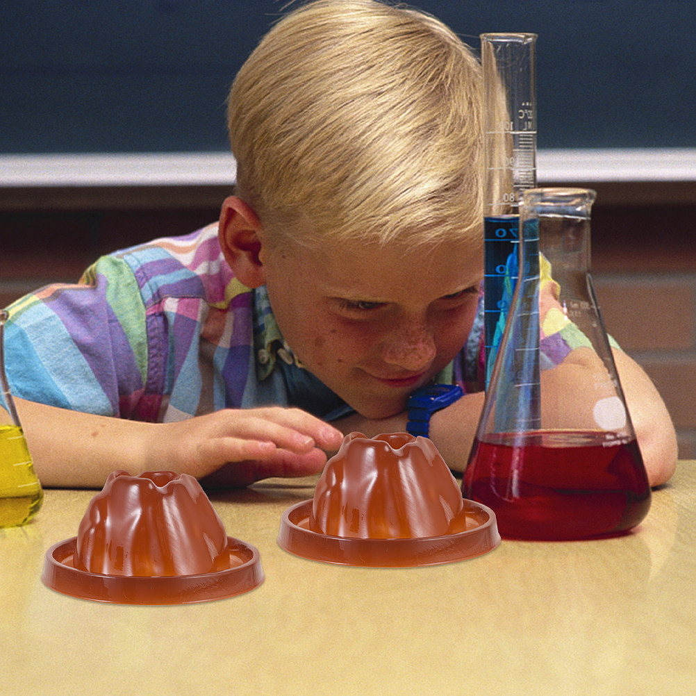 Volcano Kit Eruption - 5Pcs Volcano Shells Bright Plastic Eruptions
