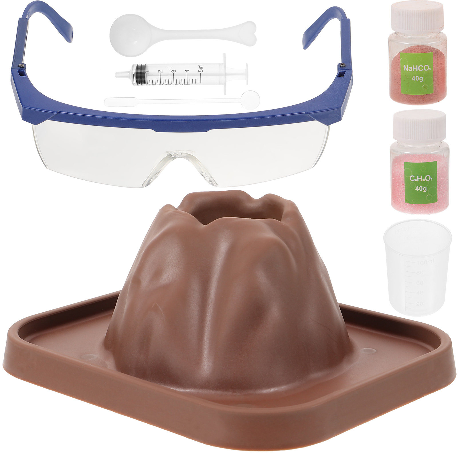 Volcano Kit Eruption - 1Set Educational Volcano Kit Volcano Eruptions