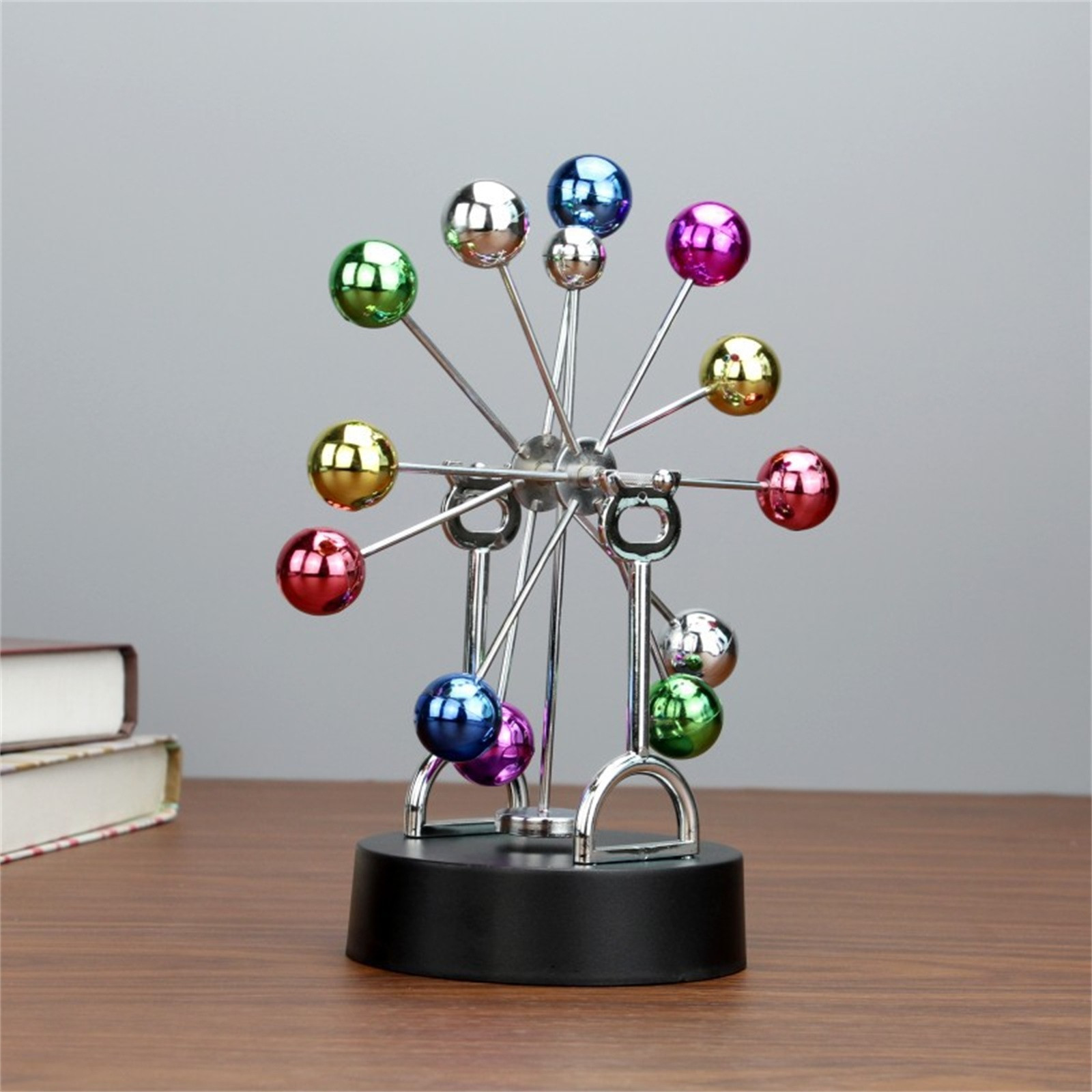 Newton Cradle Large - Ferris Wheel Perpetual Motion Apparatus Creative