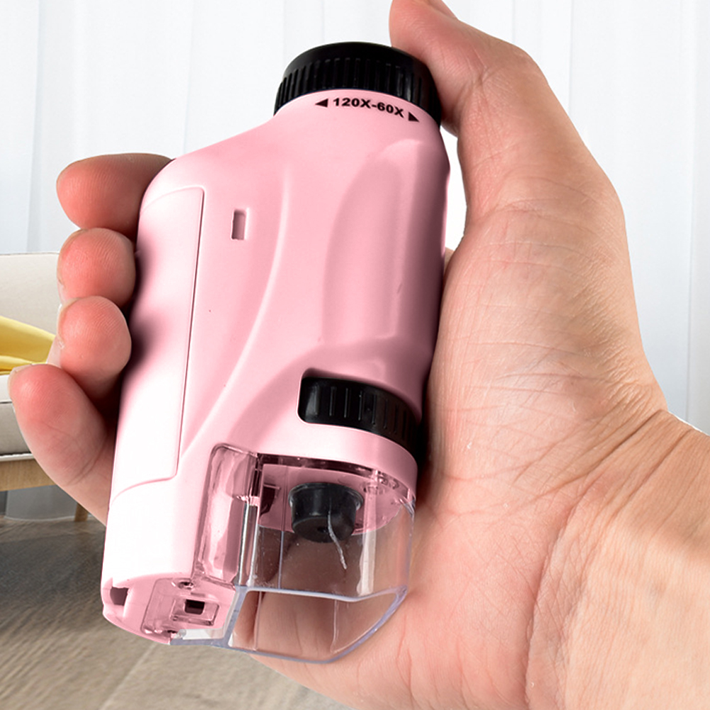 Science Max - Handheld Pocket Microscope 60-120X Educational Science