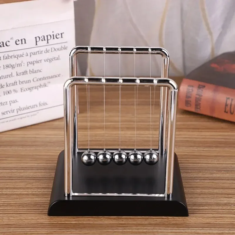 Newton Cradle Large - Newton's Cradle Balance Steel Ball Teaching