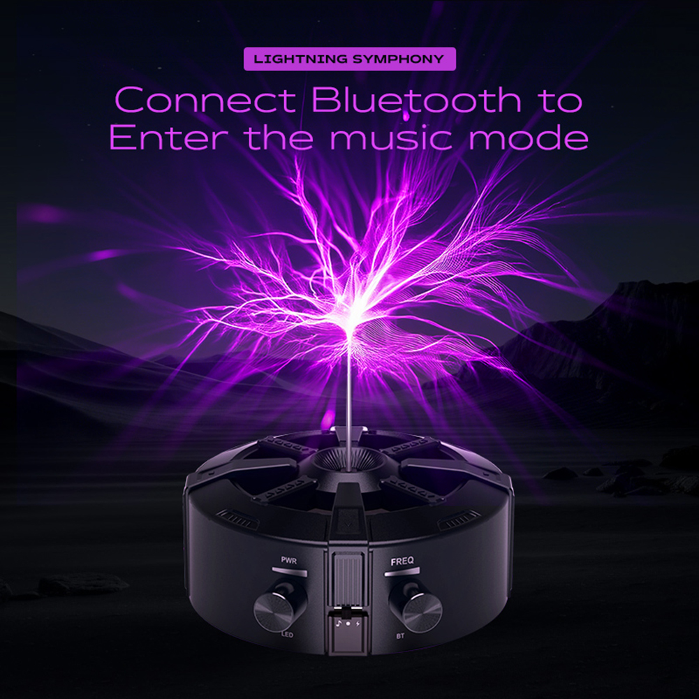 Science Experiment - New Tesla Coil Music Touchable Spark