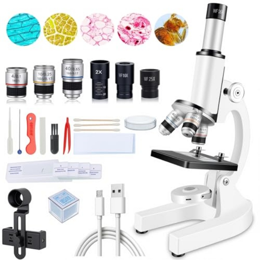 Compound Microscope for Adults - огляд і ціна Microscope Compound 40X