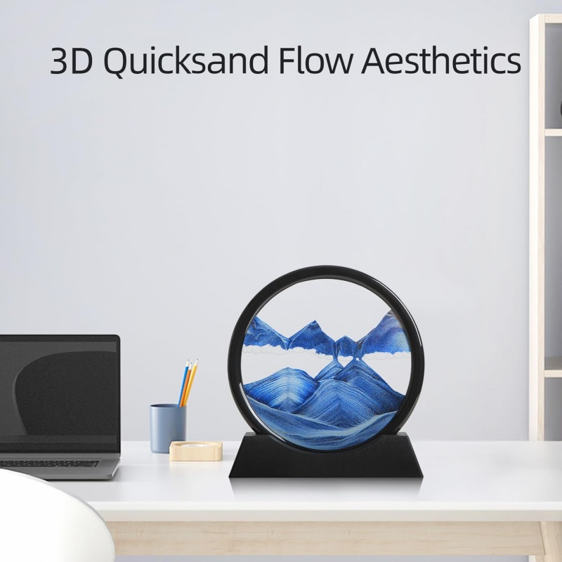 3D Hourglass Quicksand Moving  - огляд і ціна Newton Cradle Large
