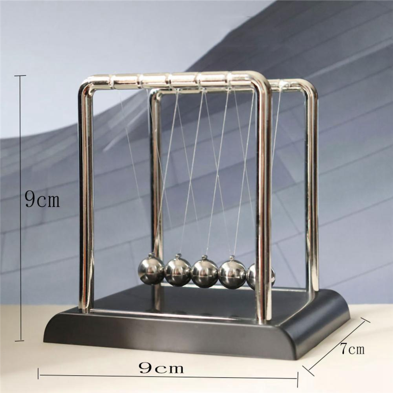 B08B-Desktop Decoration Orname - огляд і ціна Newton Cradle Large