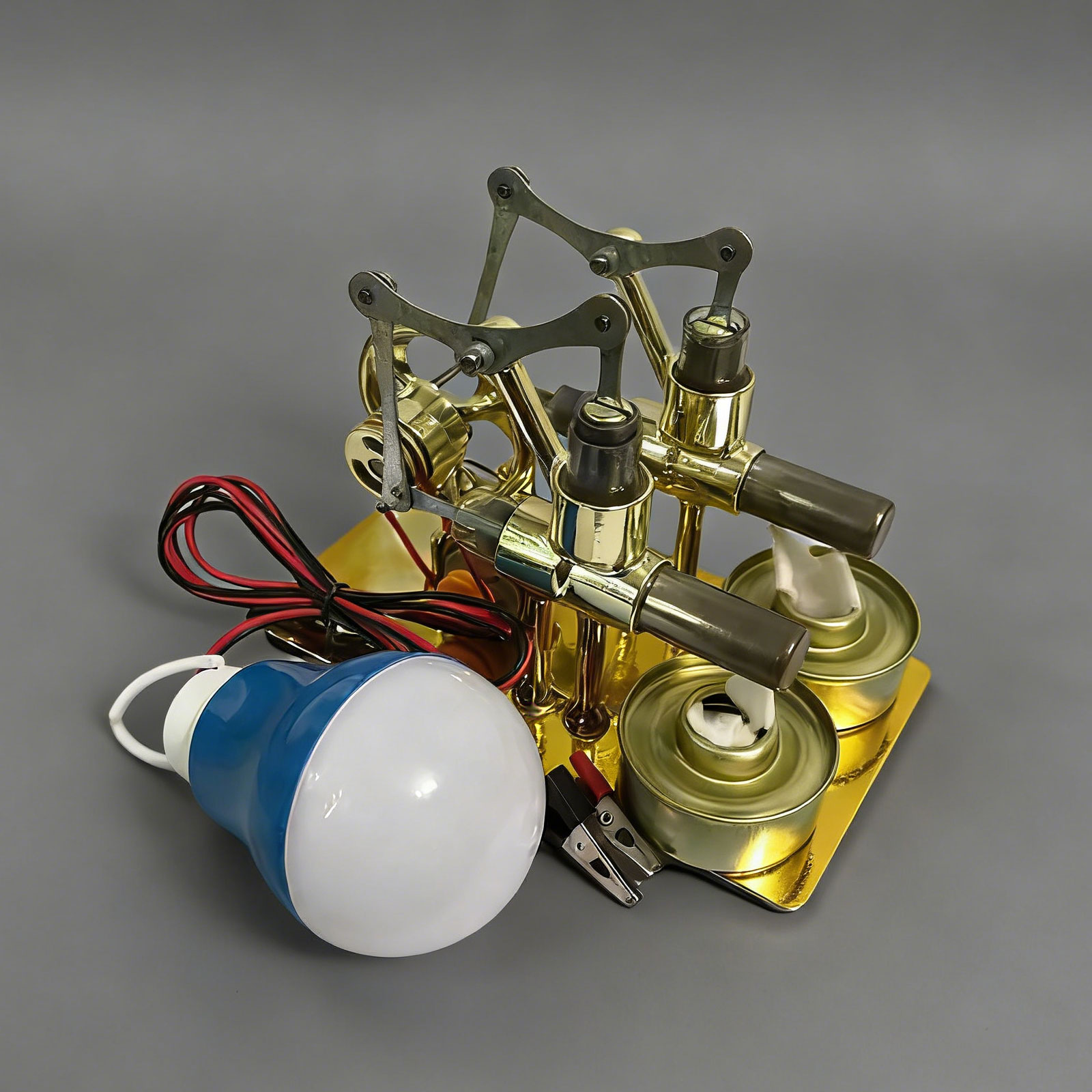 Double Cylinder Steam Power Ge - огляд і ціна Science Hobbyist