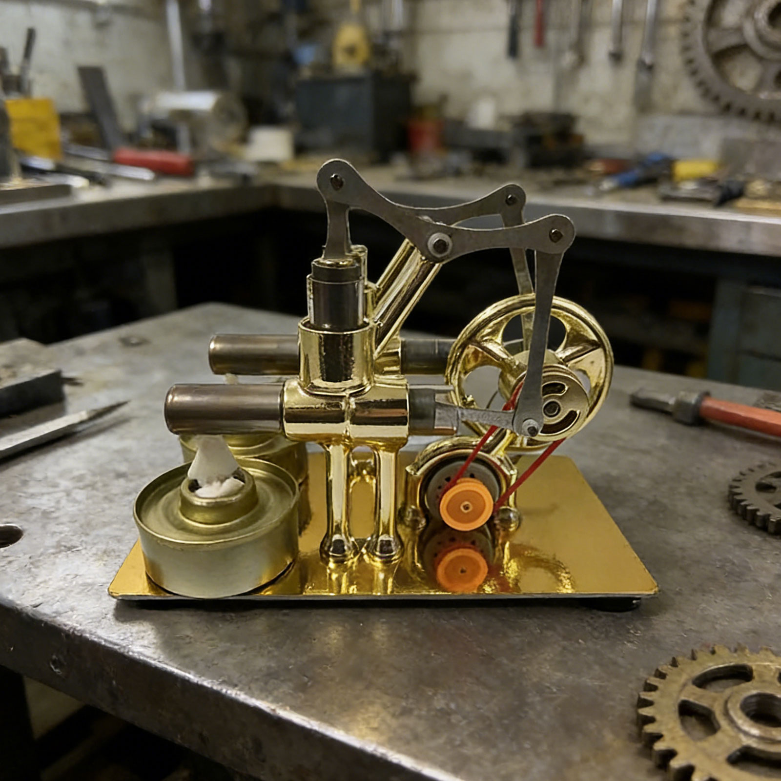 Double Cylinder Steam Power Ge - огляд і ціна Science Hobbyist