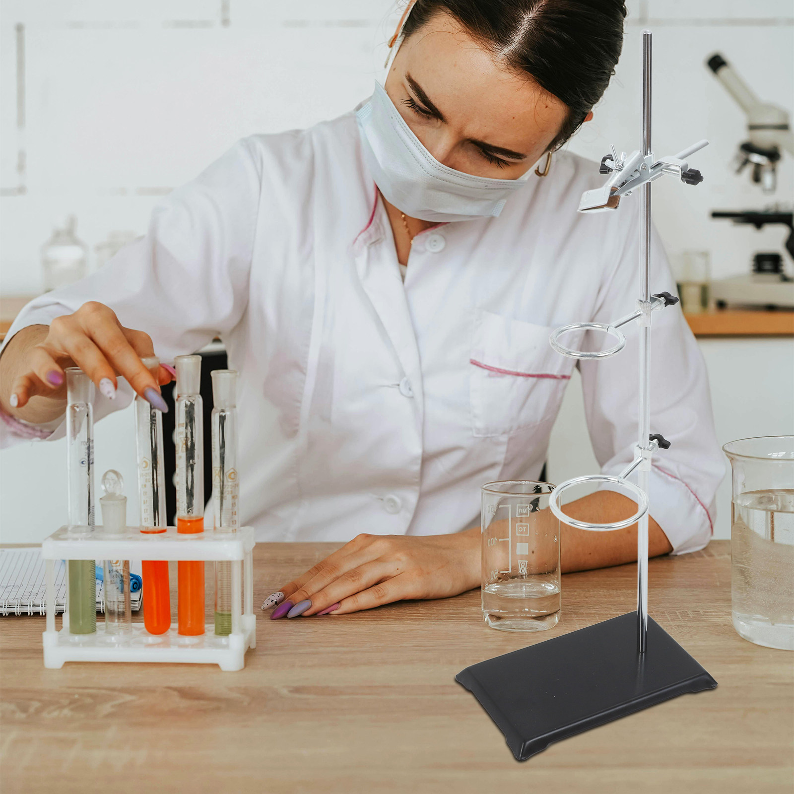 Lab Support Stand with Metal R - огляд і ціна Science Experiment