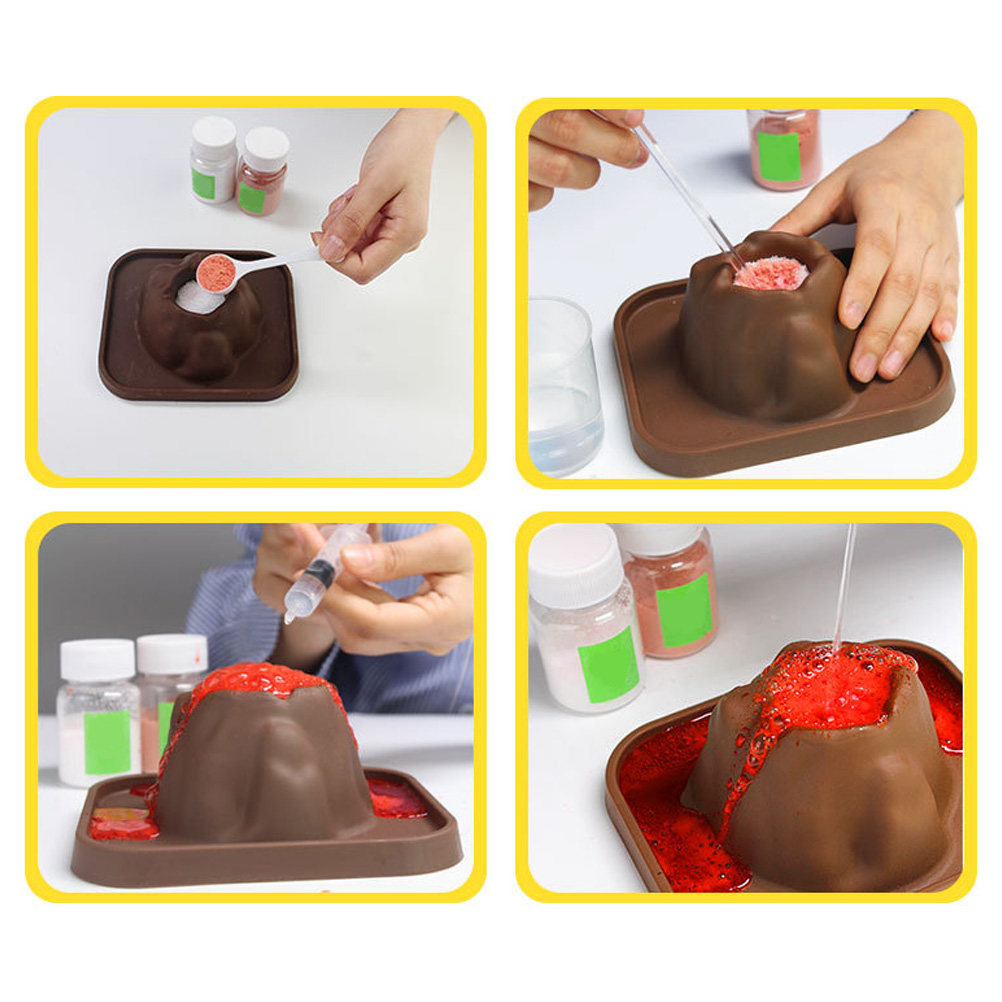 10Pcs High-Quality Volcano Sci - огляд і ціна Volcano Kit Eruption