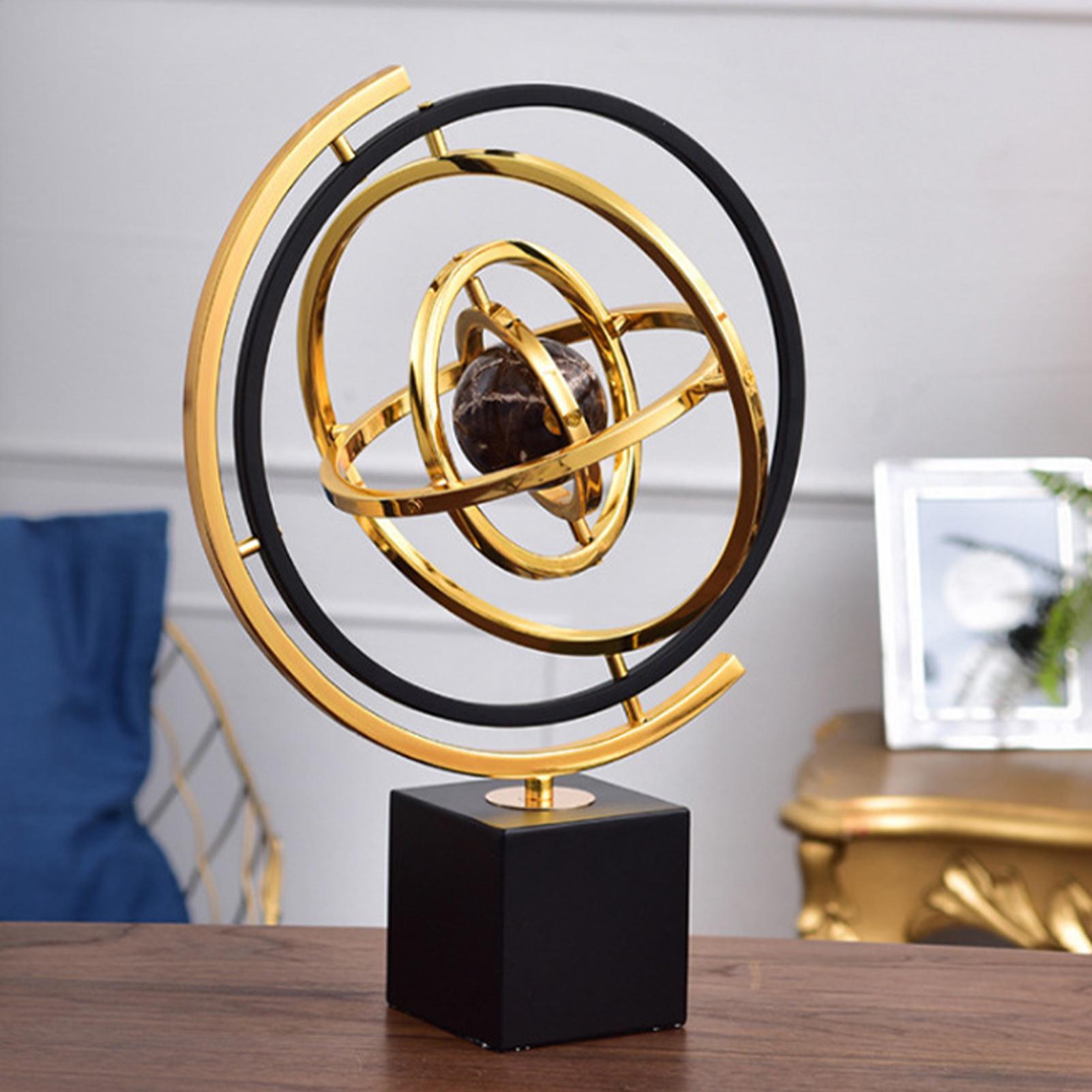 360 Rotating Metal Globe Sculp - огляд і ціна Newton Cradle Large