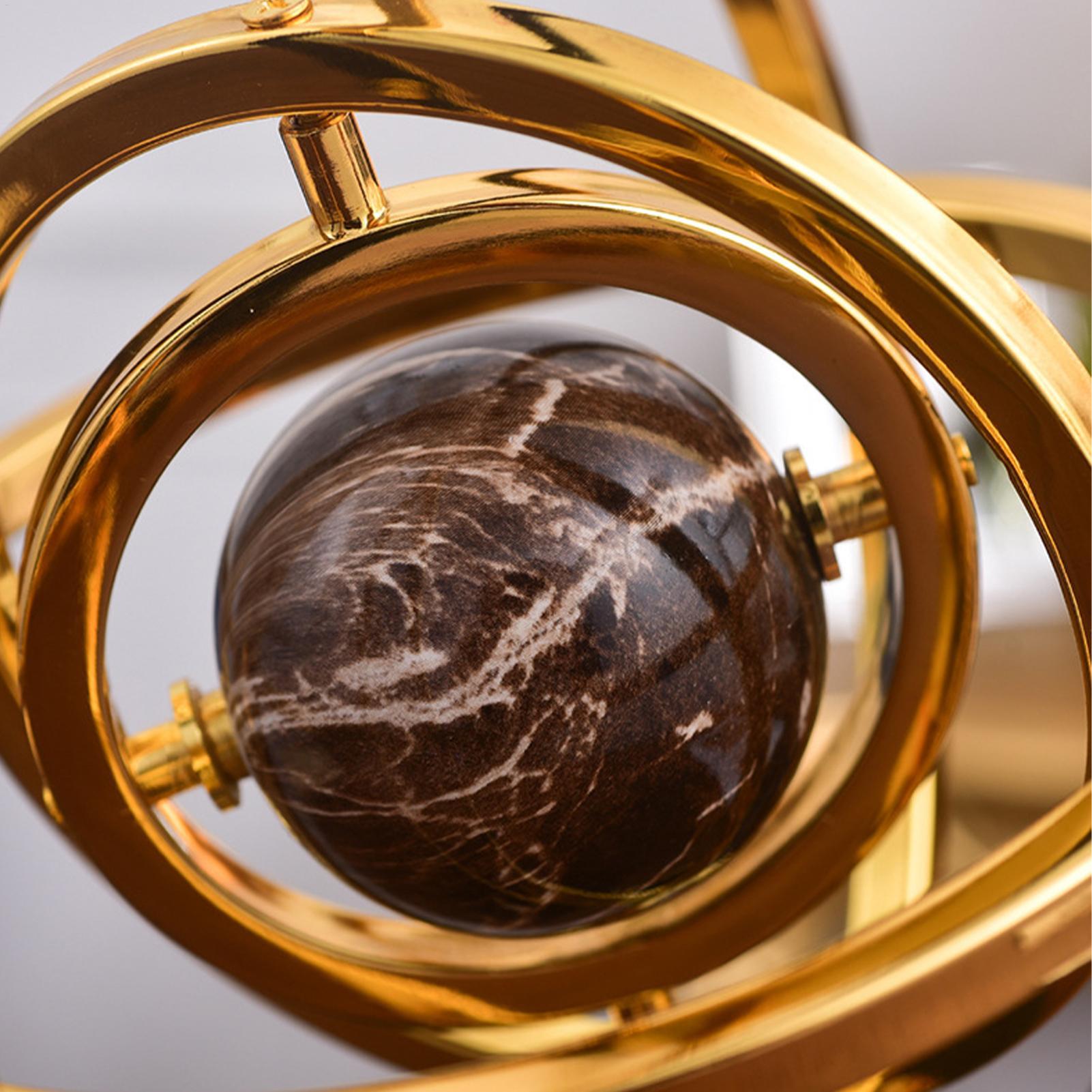 360 Rotating Metal Globe Sculp - огляд і ціна Newton Cradle Large