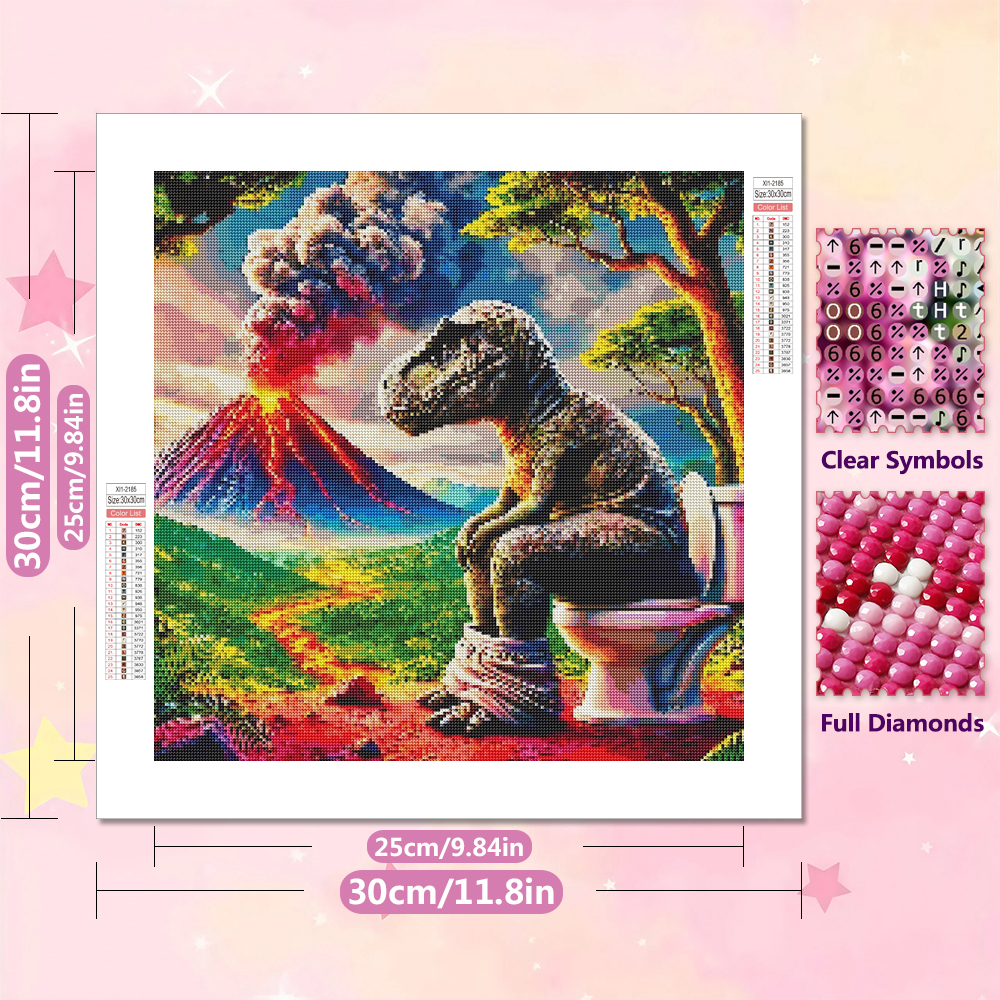 EverShine DIY Diamond Embroide - огляд і ціна Volcano Kit Eruption