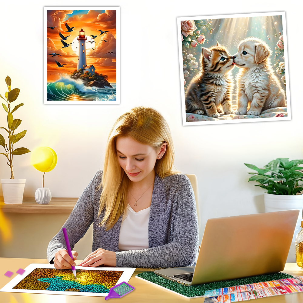 EverShine DIY Diamond Embroide - огляд і ціна Volcano Kit Eruption