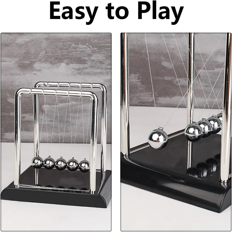 Newton's Cradle Balance Steel  - огляд і ціна Newton Cradle Large