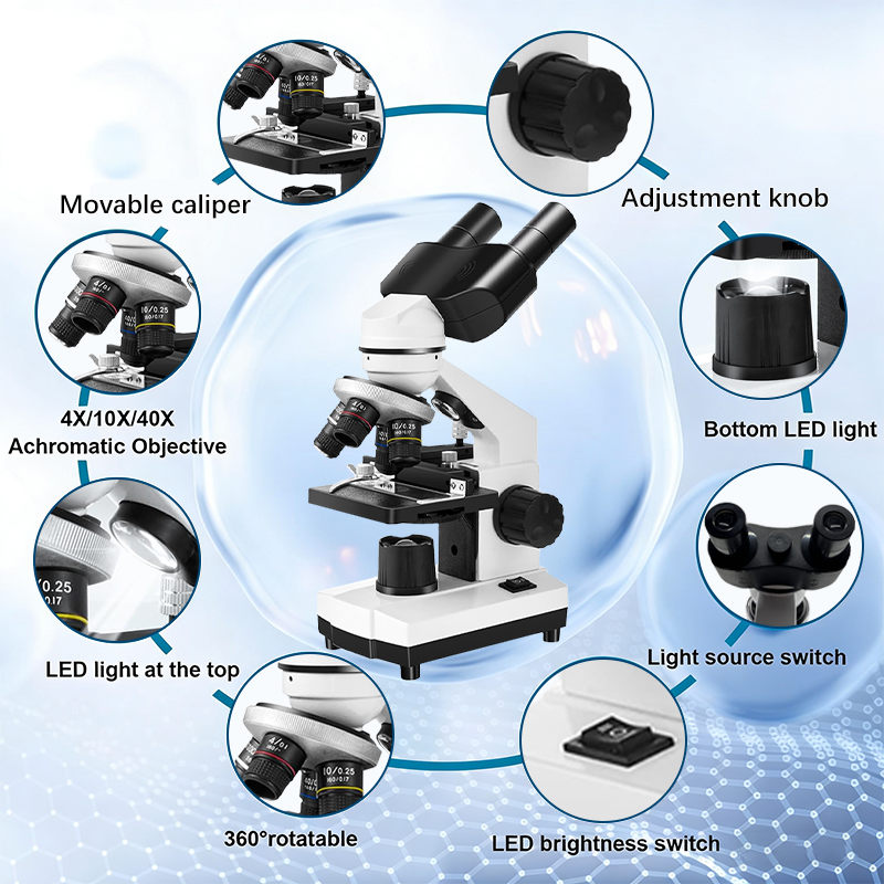Biological Optical Compound Fo - огляд і ціна Microscope Compound 40X