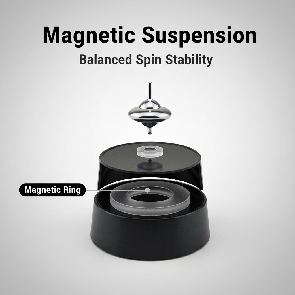 Inception Magnetic Self Spinni - огляд і ціна Newton Cradle Large