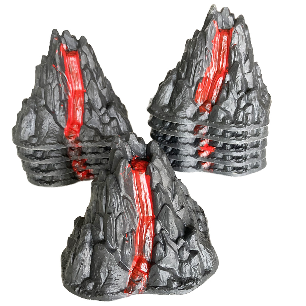 10 pcs Dinos Birthday Cake Top - огляд і ціна Volcano Kit Eruption