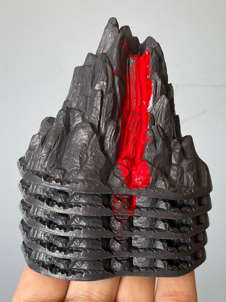 10 pcs Dinos Birthday Cake Top - огляд і ціна Volcano Kit Eruption