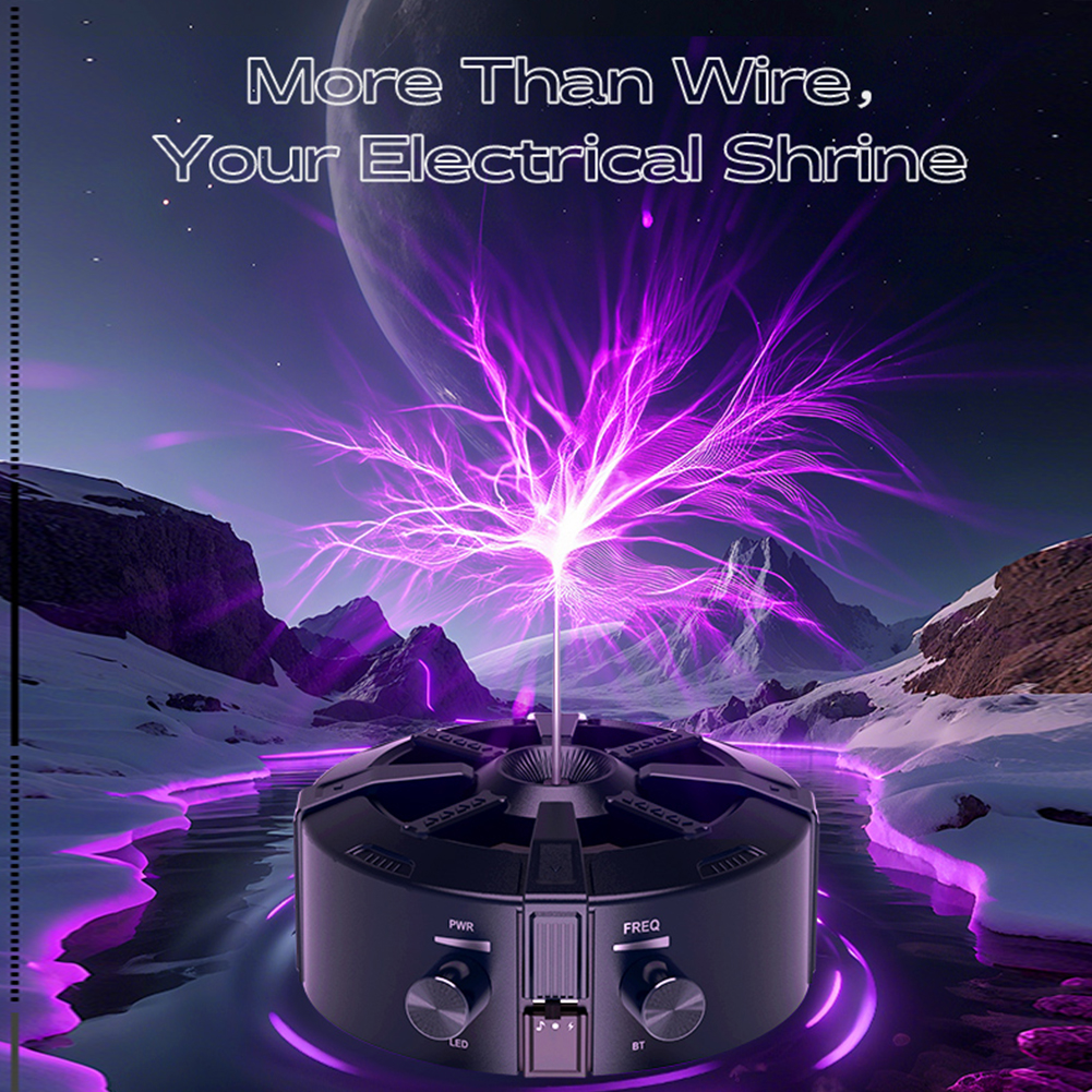 New Tesla Coil Music Touchable - огляд і ціна Science Experiment