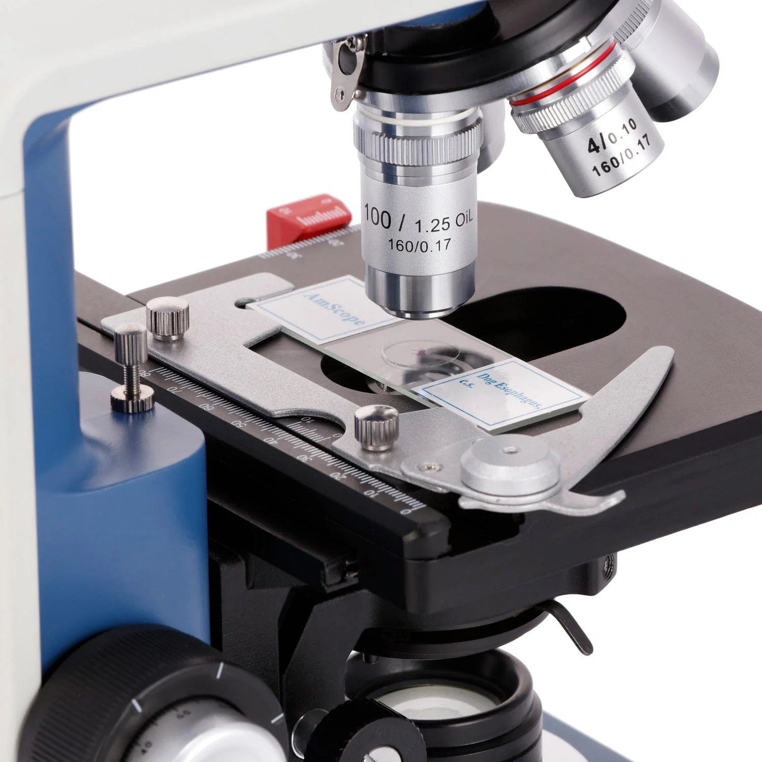 AmScope 40X-2500X USB-C Rechar - огляд і ціна Microscope Compound 40X