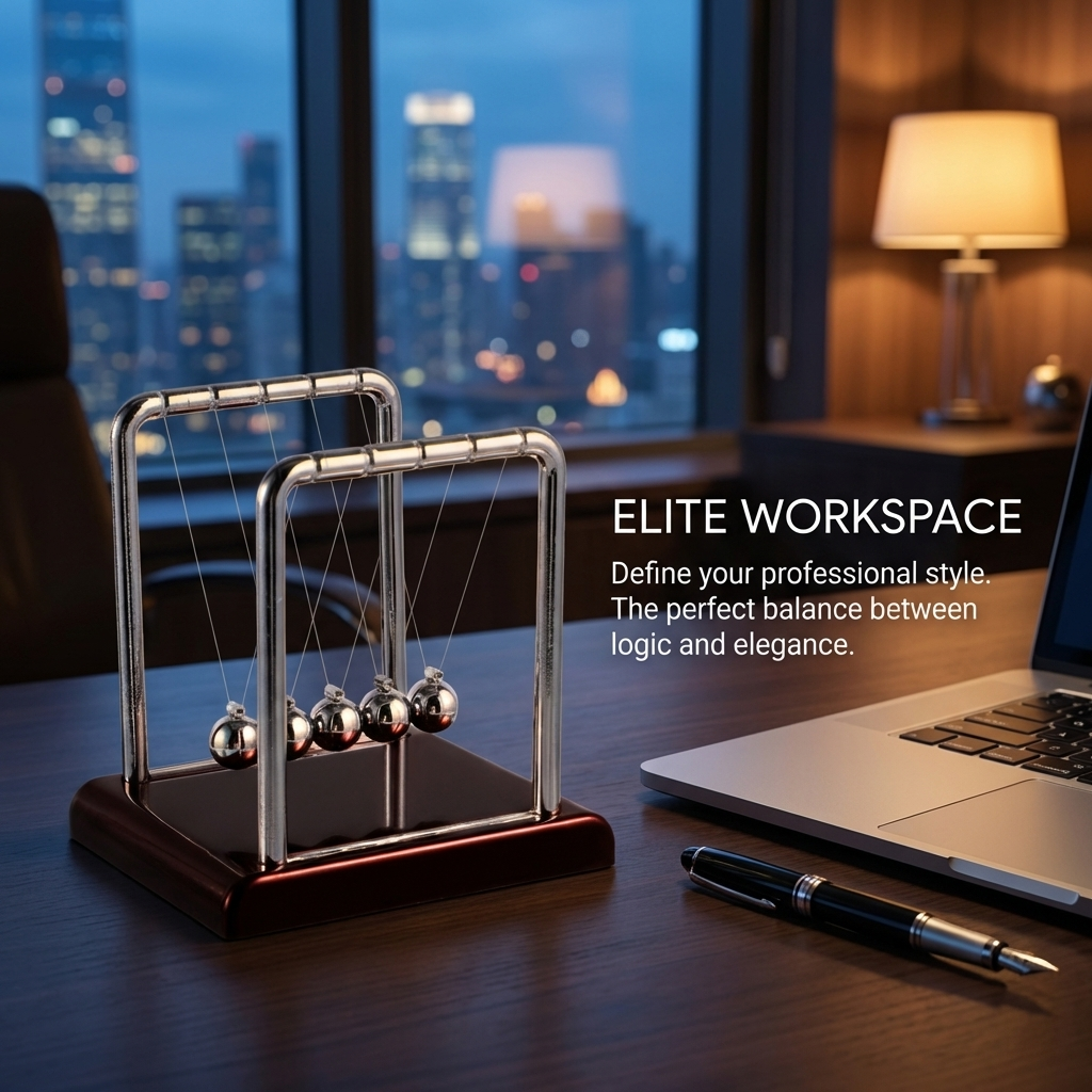 Newton Cradle Balance Pendulum - огляд і ціна Newton Cradle Large