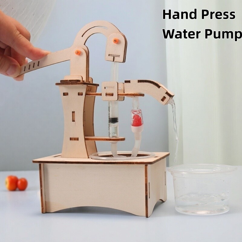 Wooden DIY Hand Pump Well Mode - огляд і ціна Science Max