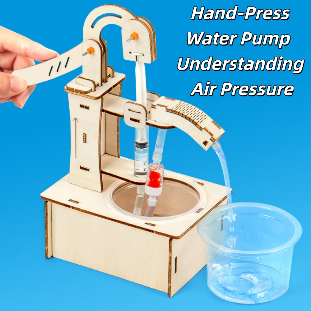 Wooden DIY Hand Pump Well Mode - огляд і ціна Science Max