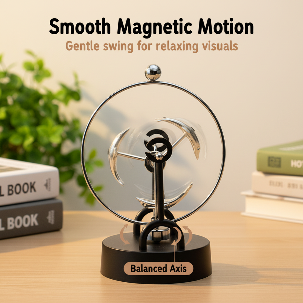 Creative Metal Magnetic Swinge - огляд і ціна Newton Cradle Large