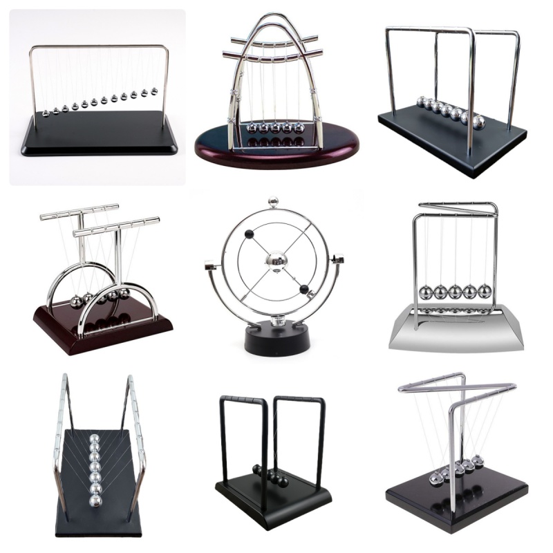 Newton's Pendulum Metal Bracke - огляд і ціна Newton Cradle Large